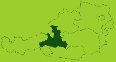 Landkarte Österreich