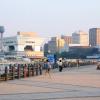 Oosanbashi, Pier building Â· å¤§æ¡Ÿæ©‹ãµé ­ãƒ“ãƒ«