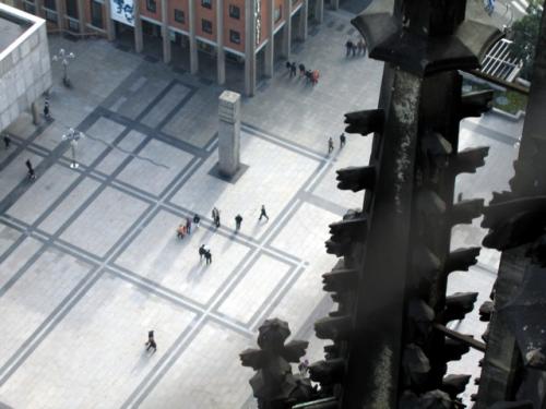 Blick auf den Roncalliplatz