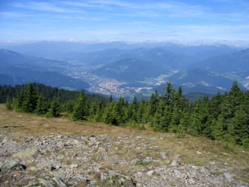 Blick auf Bruck an der Mur