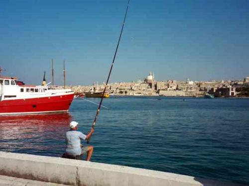 Sliema, View to Valletta