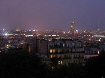 Vue depuis Place du Parvis du Sacré-Cœur