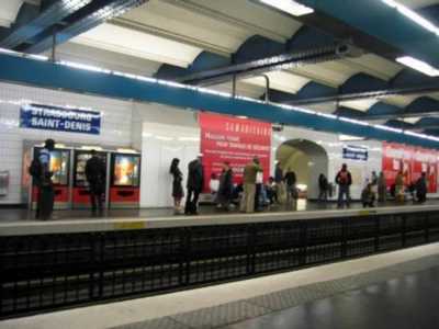 Métro, Strasbourg- Saint-Denis 